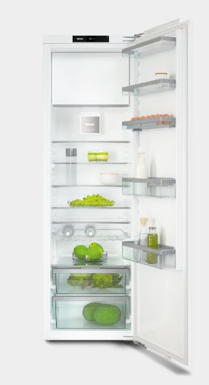 Miele K 7768 D - Inbouwkoelkast - Inbouw koeling, D, 178 CM, 178 CM, Deur op deur, B - 34 dB, DailyFresh, Miele@home / WiFiConn@ct, Vriesvak, FlexiLight 2.