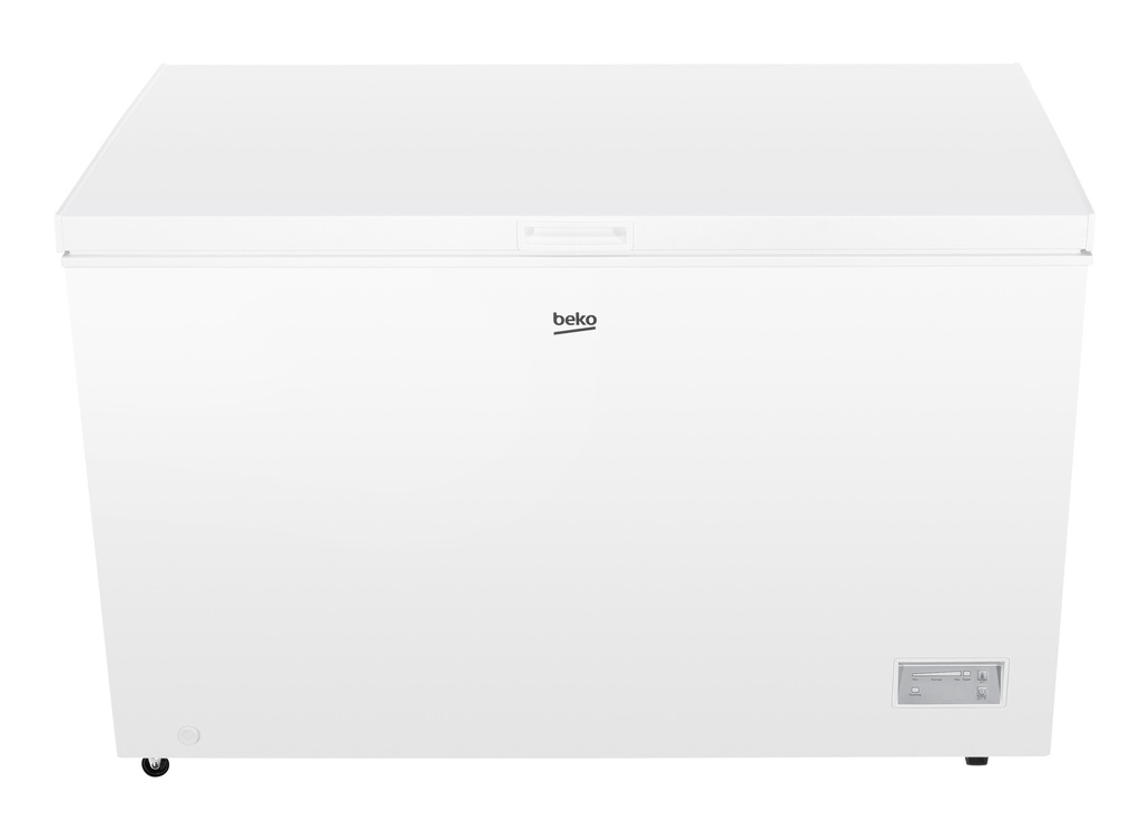 Beko - E Energy class Static 40 dBA SN-T Climate class Electronic display Inside Body 371 L capacity 1 Freezer Basket 850x1300x705 cm White