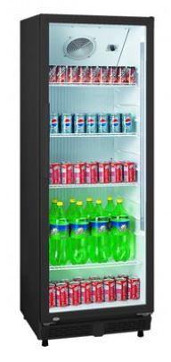 exquisit koelkast DC 350 xl glass zwart