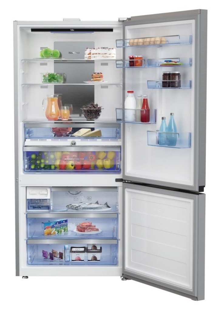 beko koelvries rcne720e3vzxpn