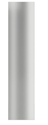 Miele KFP 1805 edcs - Roestvrijstalen front voor een harmonieuze integratie van MasterCool-diepvrieskasten in uw keuken