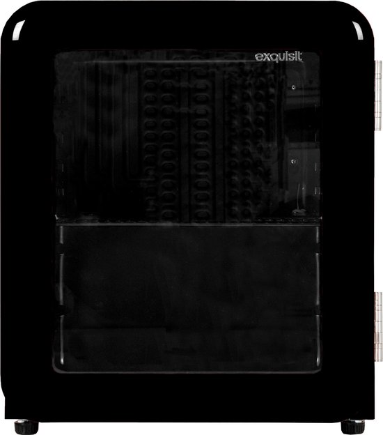 EXQUISIT KOELKAST KB50RETROBLACK