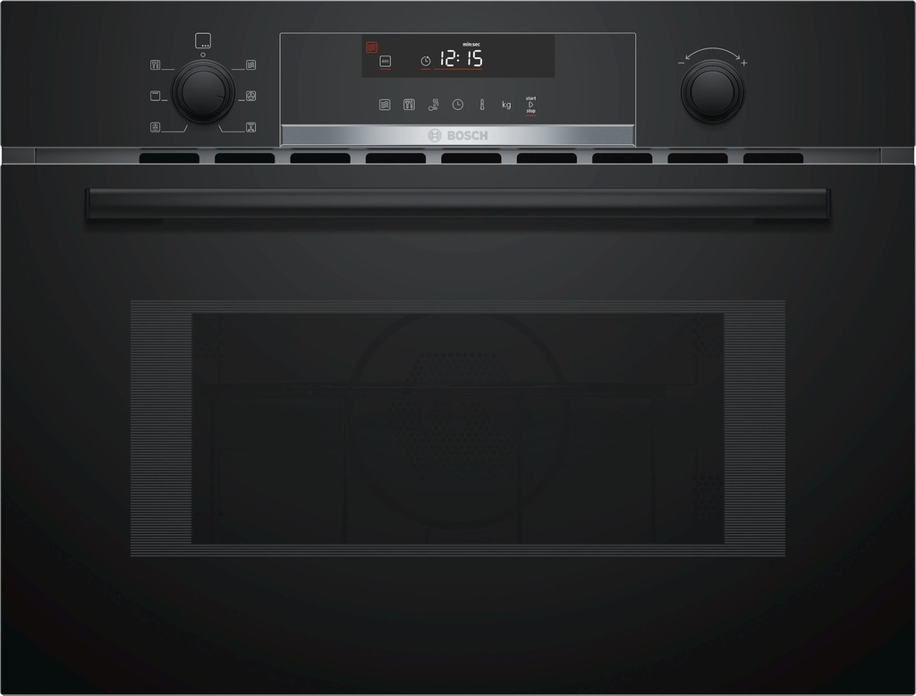 Microgolfoven inbouw Bosch Serie | 6, Built-in microwave oven with hot air, 60 x 45 cm, zwart, CMA585MB0