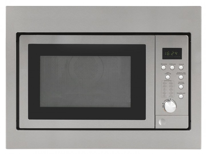 Four Exquisit OVENS/MAGNETRONS slim-line inbouwraam/25 liter/hetelucht/16 programma's/3 combi-standen/ draaiplateau 31,5cm/RVS EMW2546HIRVS