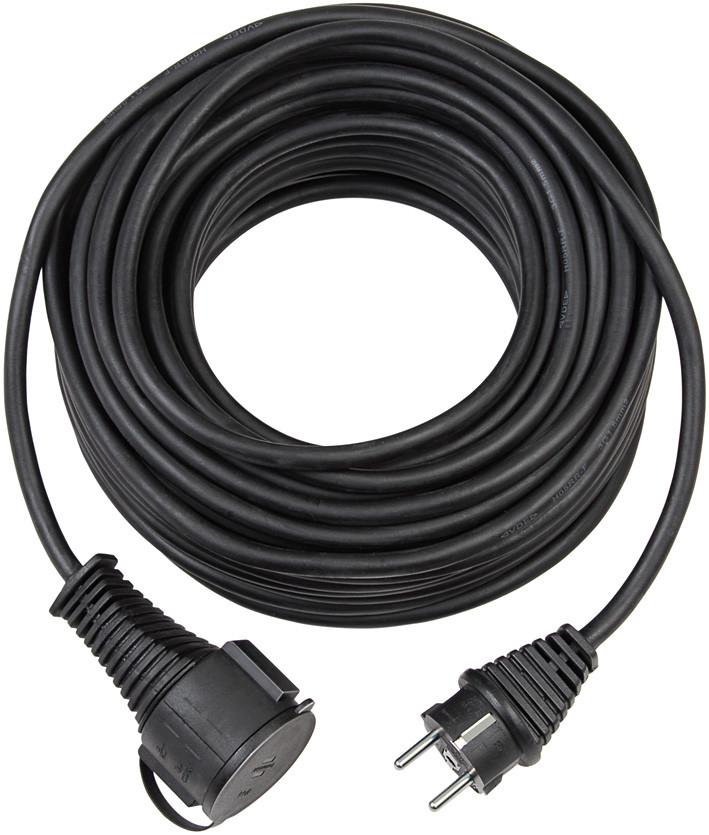 [RENT 220V10] 220V verlengsnoer  10m ( shuko  ) - (green)