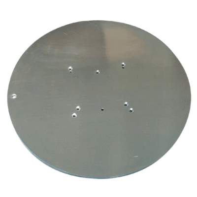 Ronde Baseplate 60kg (incl. 3x halfcoupler)
