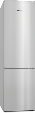Miele KFN 4394 ED  el Vrijstaande koel- en vriescombinatie - Koelkast, rvs-look, E, Hoogte 2.030 mm, EasyControl, 368 L, 39 dB, NoFrost, DynaCool, DailyFresh ExtraCool, SideOpen long, 2 deuren