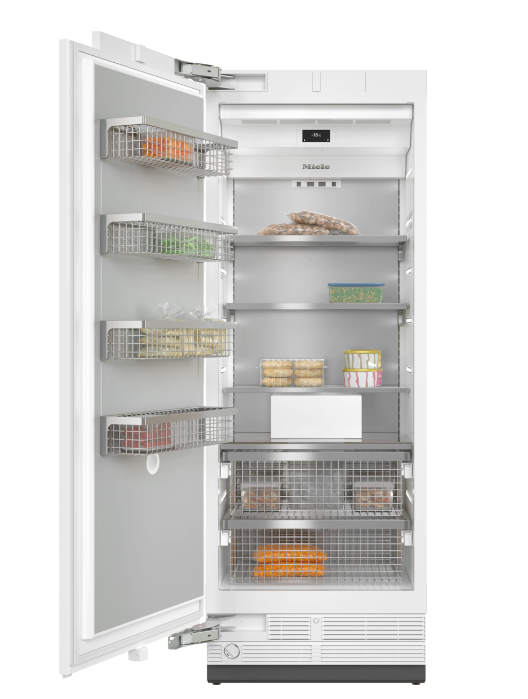 Miele F 2812 Vi left MasterCool diepvrieskast - Diepvriezer MasterCool, F, 42 dB, Push2Open, BrilliantLight, MasterSensor, Deurscharnieren links, 429L, 756 x 2127 x 629