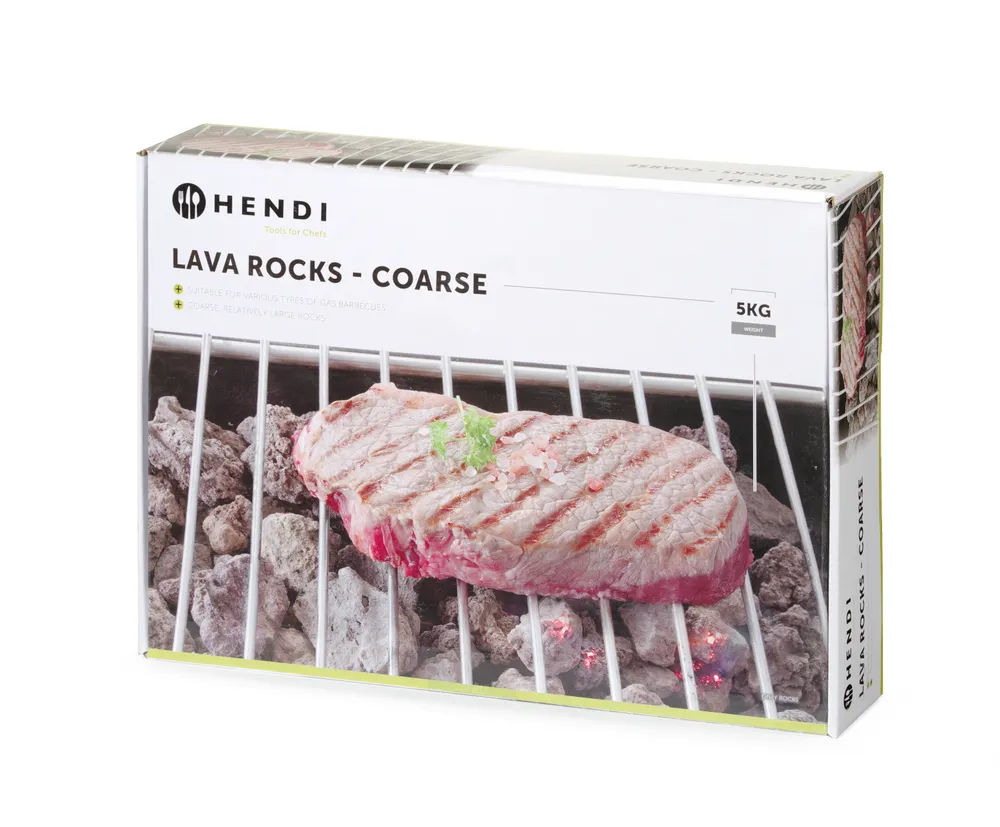 Hendi Lava rocks - coarse HENDI box