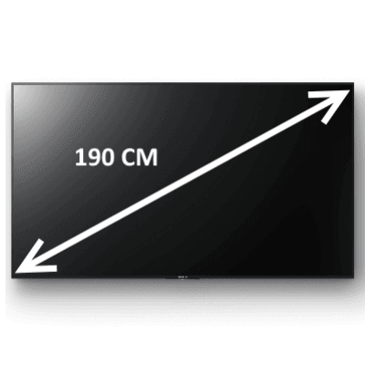 [RENT LCD75] 75" Flatscreen (190cm diagonaal)