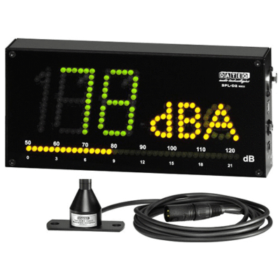 [RENT SPLD2] Dateq SPL-D2 (DB-Meter met Display + Meetmicrofoon)