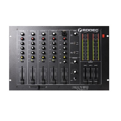 [RENT MX180] Rodec 5-kanaals DJ - mixer