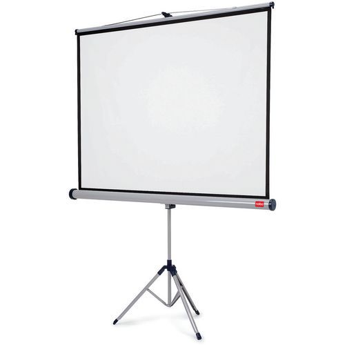 [RENT PROJSTD 1.72] Projectiescherm op stand 1,72m x 1,72m 1:1