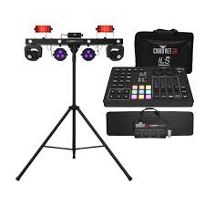[RENTGIGBARMOVE+ILSMONO] Chauvet DJ GIGBAR MOVE +ILS 'MONO' (1x GIGBAR MOVE +ILS + 1x Lichtstatief + 1x ILS Command preprogrammed controller)
