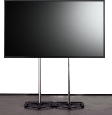 [RENT LCDKIT75] 75" Flatscreen op stand